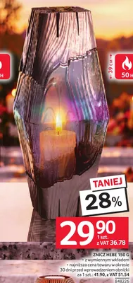 Znicz Hebe z wymiennym wkładem promocja w Selgros
