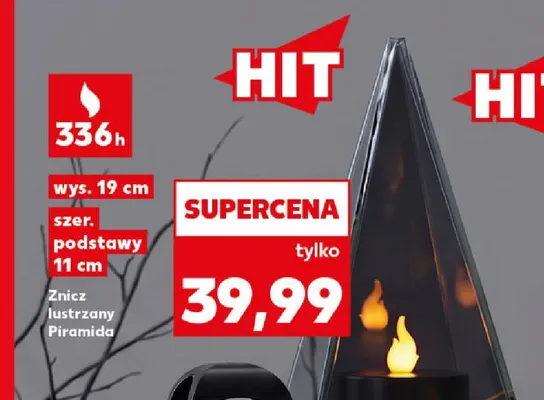 Znicz lustrzany Piramida promocja w Kaufland
