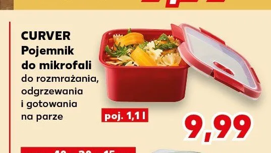Pojemnik do mikrofali CURVER promocja w Kaufland