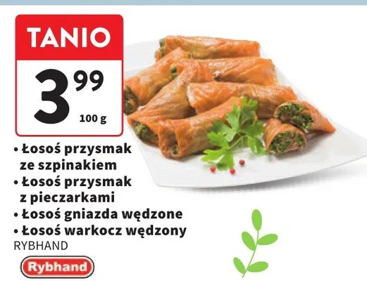 Łosoś przysmak z pieczarkami promocja w Intermarche