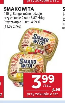 Smakowita Bunge promocja w Stokrotka