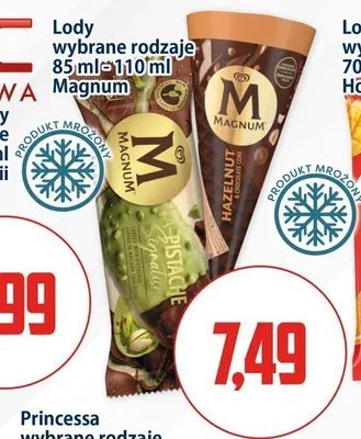 Lody Magnum Hazelnut promocja w Kupiec
