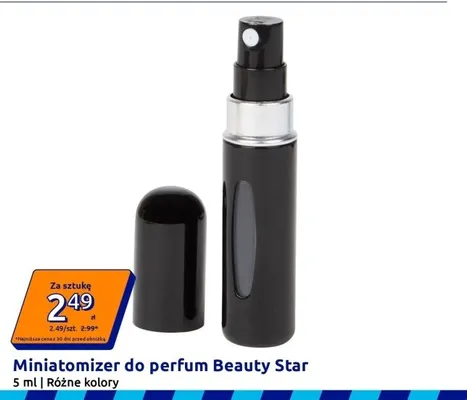 Miniatomizer do perfum Beauty Star 5ml promocja w Action