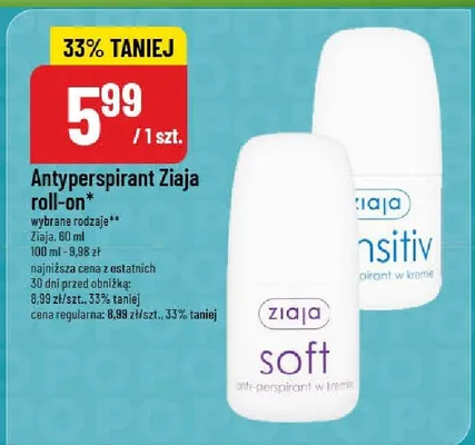 Antiperspirant roll-on promocja w POLOmarket