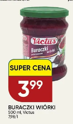 Buraczki wiórki Victus promocja w Chata Polska