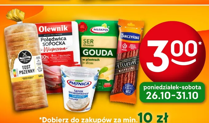 Kabanosy Exclusive wieprzowe Tarczyński promocja w Żabka