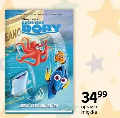 Komiks Gdzie jest Dory promocja w Empik