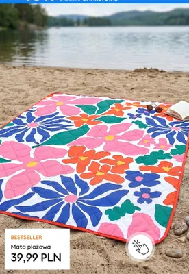 Mata plażowa promocja w Sinsay