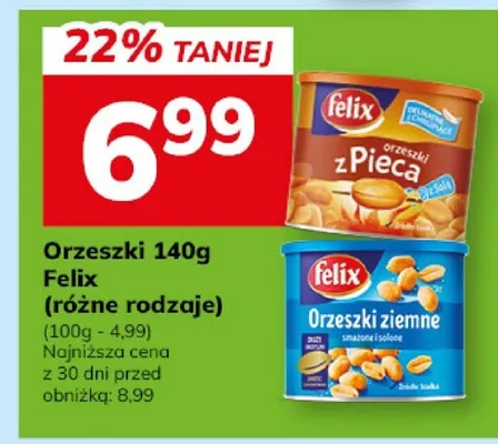 Orzeszki Felix (różne rodzaje) promocja w Hitpol