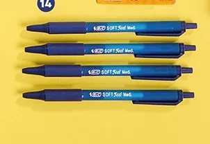 Długopis automatyczny BIC Soft Feel promocja w Biedronka
