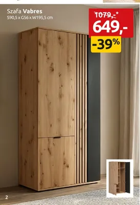 Szafa Vabres promocja w Black Red White