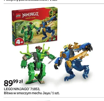 Klocki LEGO Ninjago 71853 Bitwa w smoczym mechu Jaya promocja w Empik