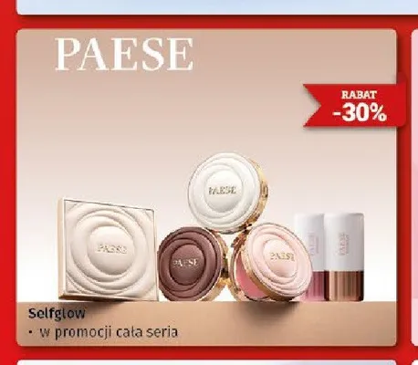 Kosmetyki Paese Selfglow promocja w Drogeria Kosmyk