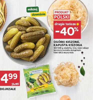 Kapusta kiszona promocja w Stokrotka