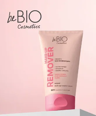Krem do demakijażu beBIO Cosmetics Make-Up Remover naturalny z masłem mango olejem z marakui i aloes promocja w Hebe