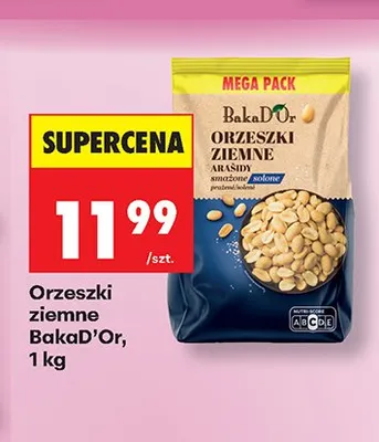 Orzeszki ziemne BakaD'Or promocja w Biedronka