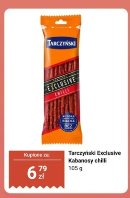 Kabanosy chilli Tarczyński Exclusive promocja w Biedronka