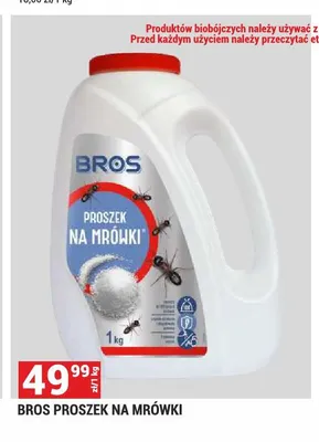 Proszek na mrówki Bros promocja w Merkury Market