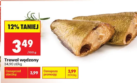 Trewal wędzony promocja w Biedronka