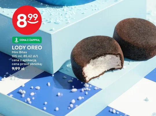 Lody Oreo Mini Bites promocja w Żabka