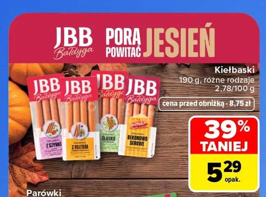 Kiełbaski z filetem promocja w Carrefour Market