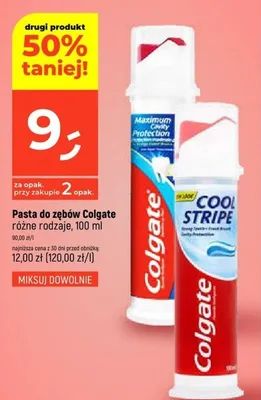 Pasta do zębów różne rodzaje promocja w Dealz