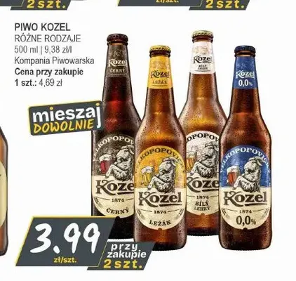 Piwo Kozel Bílý promocja w Słoneczko