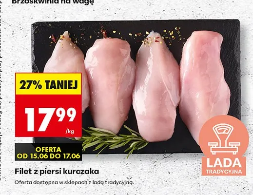 Filet z piersi kurczaka promocja w Biedronka