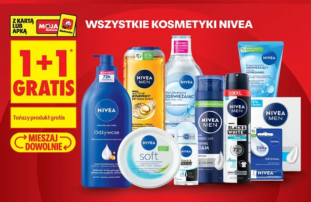 Płyn micelarny odświeżający Nivea promocja w Biedronka