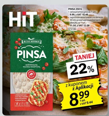 Pinsa Włoskie Inspiracje promocja w Selgros