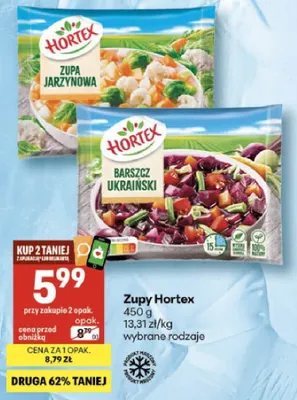 Barszcz ukraiński promocja w Delikatesy Centrum