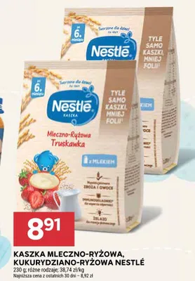 Kaszka mleczno-ryżowa, kukurydziano-ryżowa promocja w Stokrotka