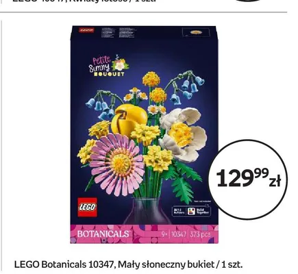 Klocki LEGO Botanicals 10347 Mały słoneczny bukiet promocja w Empik