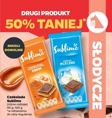 Czekolada (różne rodzaje) Toffi, Mleczna promocja w Netto