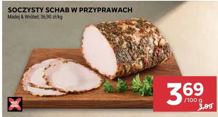 Schab soczysty w przyprawach promocja w Stokrotka