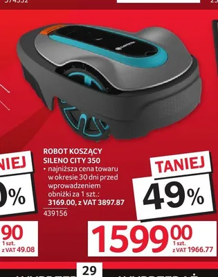 Robot koszący Sileno City 350 promocja w Selgros