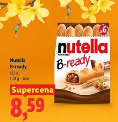 Krem czekoladowy B-ready promocja w Lidl