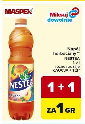 Napój herbaciany NESTEA promocja w Carrefour