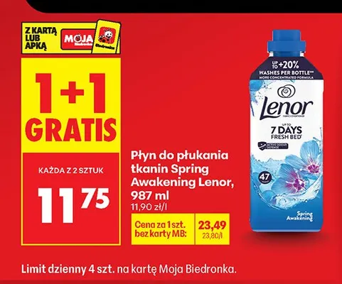 Płyn do płukania tkanin Spring Awakening promocja w Biedronka