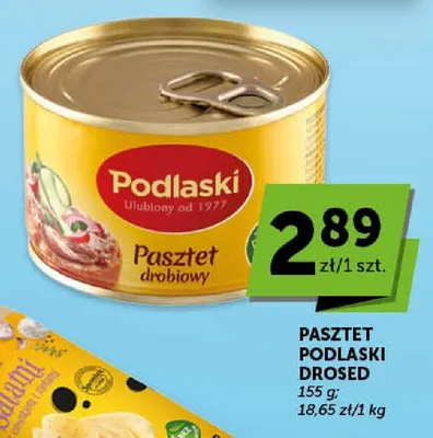 Pasztet drobiowy Podlaski Drosed promocja w ABC