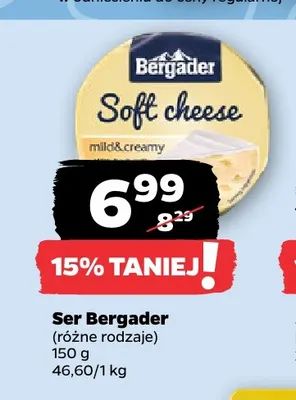 Ser Bergader promocja w Netto
