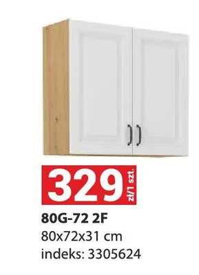 Szafka kuchenna 80 g-72 2F Stilo promocja w Merkury Market