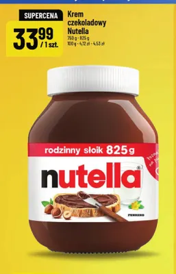 Krem czekoladowy Nutella promocja w POLOmarket