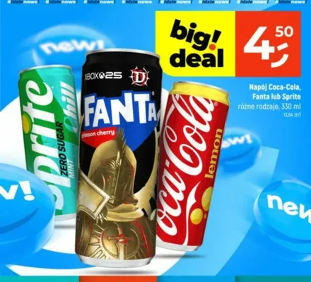 Napój Sprite Chill Zero Sugar Mint promocja w Dealz