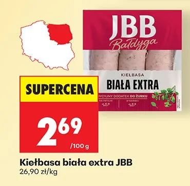 Kiełbasa biała extra promocja w Biedronka