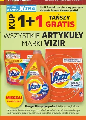 Płyn do prania Vizir promocja w Kaufland