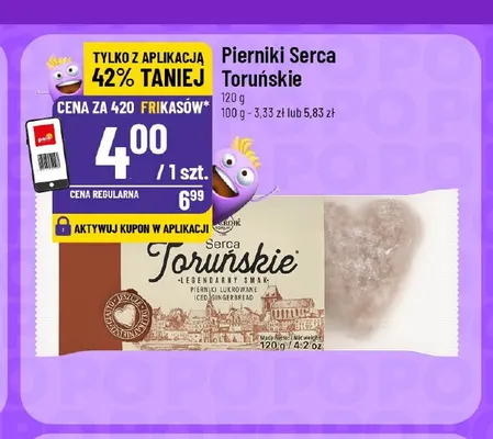Pierniki Serca Toruńskie Kopernik promocja w POLOmarket