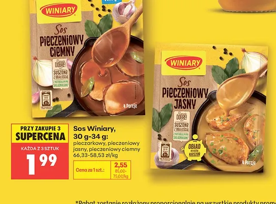 Sos pieczarkowy Winiary promocja w Biedronka
