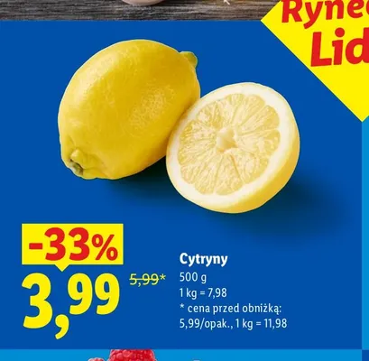 Cytryny Ryneczek Lidla promocja w Lidl