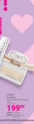 Woda perfumowana damska By Chloe Chloé promocja w Hebe